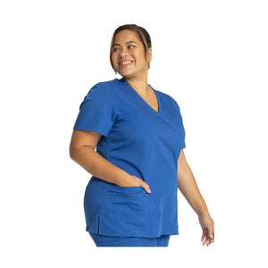 Limoges - Tunique médicale - Effet cache-coeur  - Manches courtes - Femme - Cherokee Cherokee Authentic Workwear 