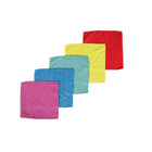 Lot de 5 Chiffons Microfibres - 40x40cm - Plusieurs coloris