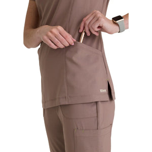 Louisa - Tunique col cranté - Femme - Grey’s Anatomy Evolve Grey’s Anatomy 