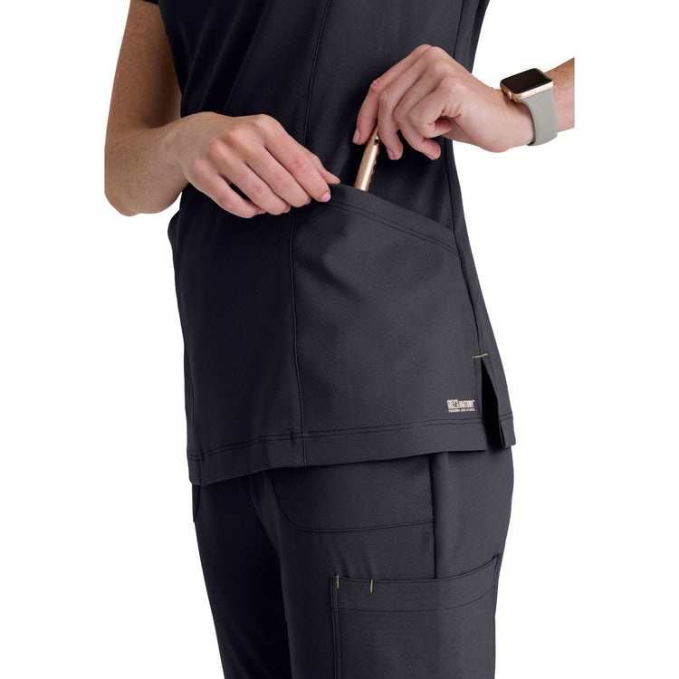 Louisa - Tunique col cranté - Femme - Grey’s Anatomy Evolve Grey’s Anatomy 