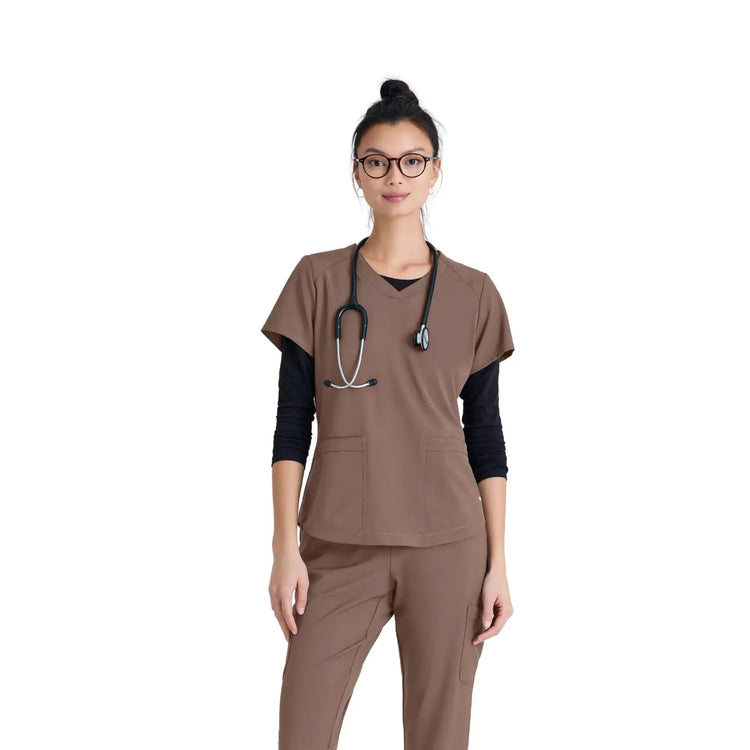 Luma - Tunique col V - Femme - Grey’s Anatomy Evolve Grey’s Anatomy 