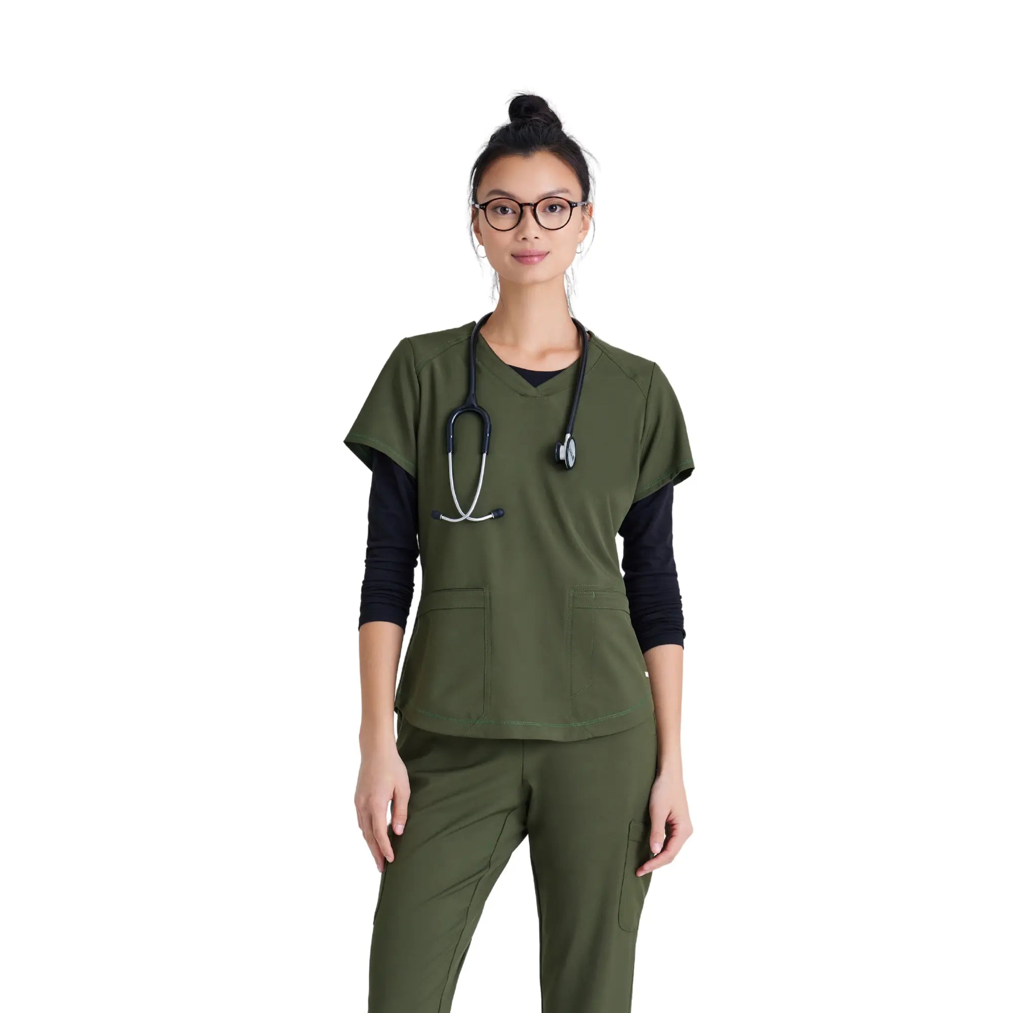 Luma - Tunique col V - Femme - Grey’s Anatomy Evolve Grey’s Anatomy 