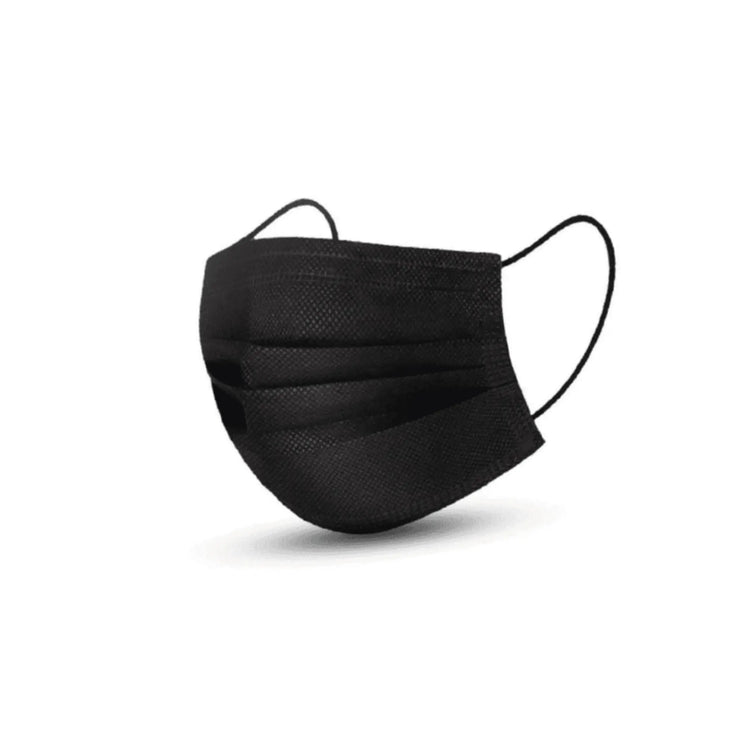 Masque chirurgical - 3 plis de type IIR - Norme EN14683 - Certification CE - Boîte de 50 masques - 3 coloris - My Médical My Medical  Noir