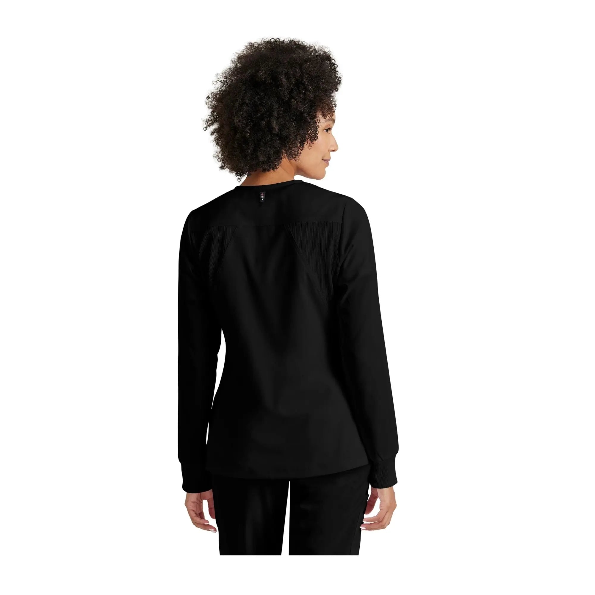 Mila - Chaqueta médica con cuello redondo - Mujer - Grey's Anatomy Stretch Grey's Anatomy 