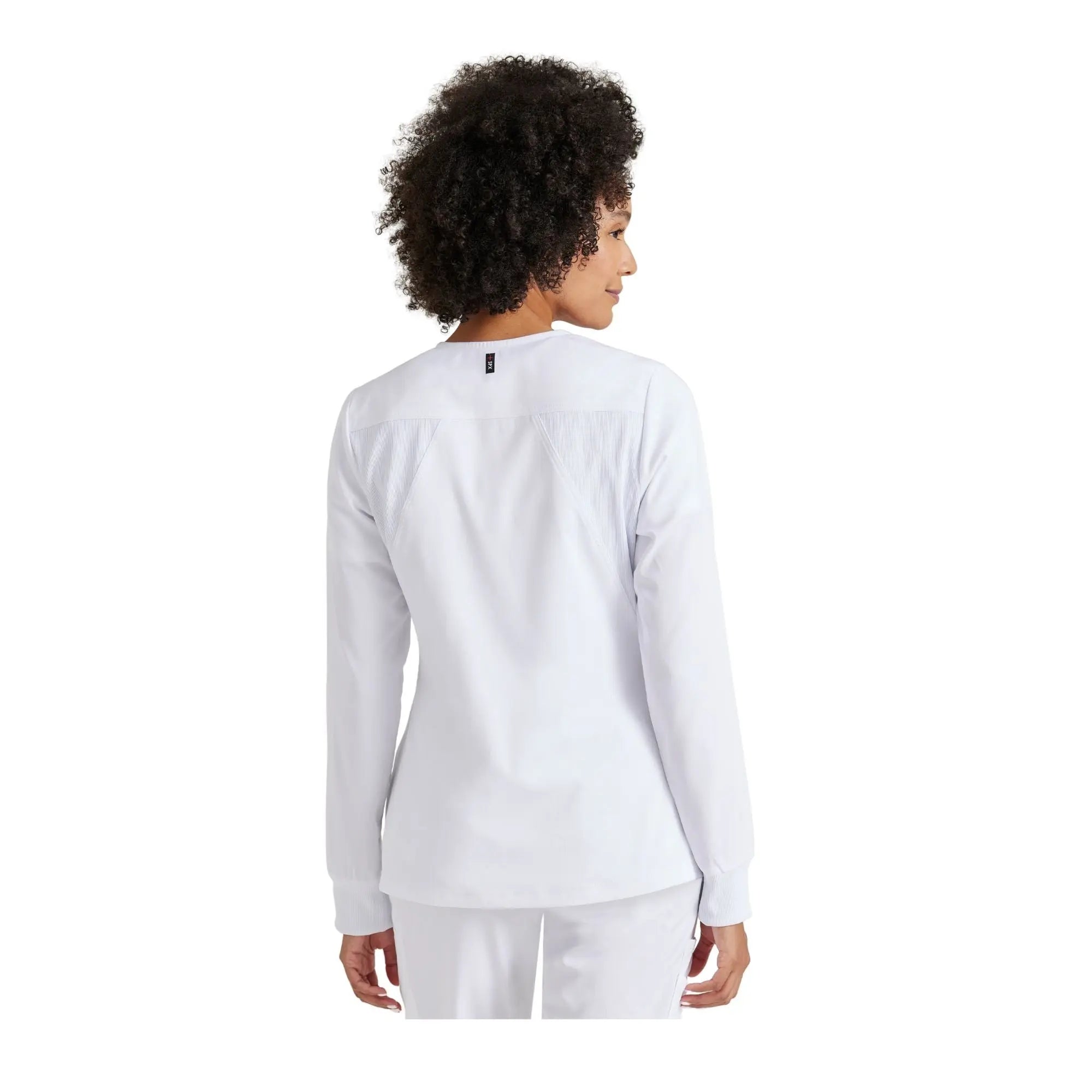 Mila - Chaqueta médica con cuello redondo - Mujer - Grey's Anatomy Stretch Grey's Anatomy 