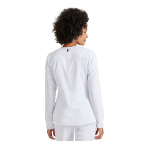 Mila - Chaqueta médica con cuello redondo - Mujer - Grey's Anatomy Stretch Grey's Anatomy 