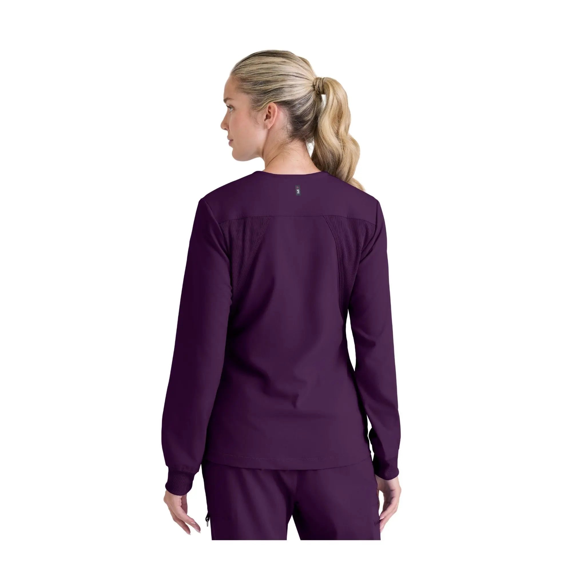 Mila - Chaqueta médica con cuello redondo - Mujer - Grey's Anatomy Stretch Grey's Anatomy 