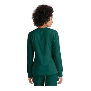 Mila - Chaqueta médica con cuello redondo - Mujer - Grey's Anatomy Stretch Grey's Anatomy 