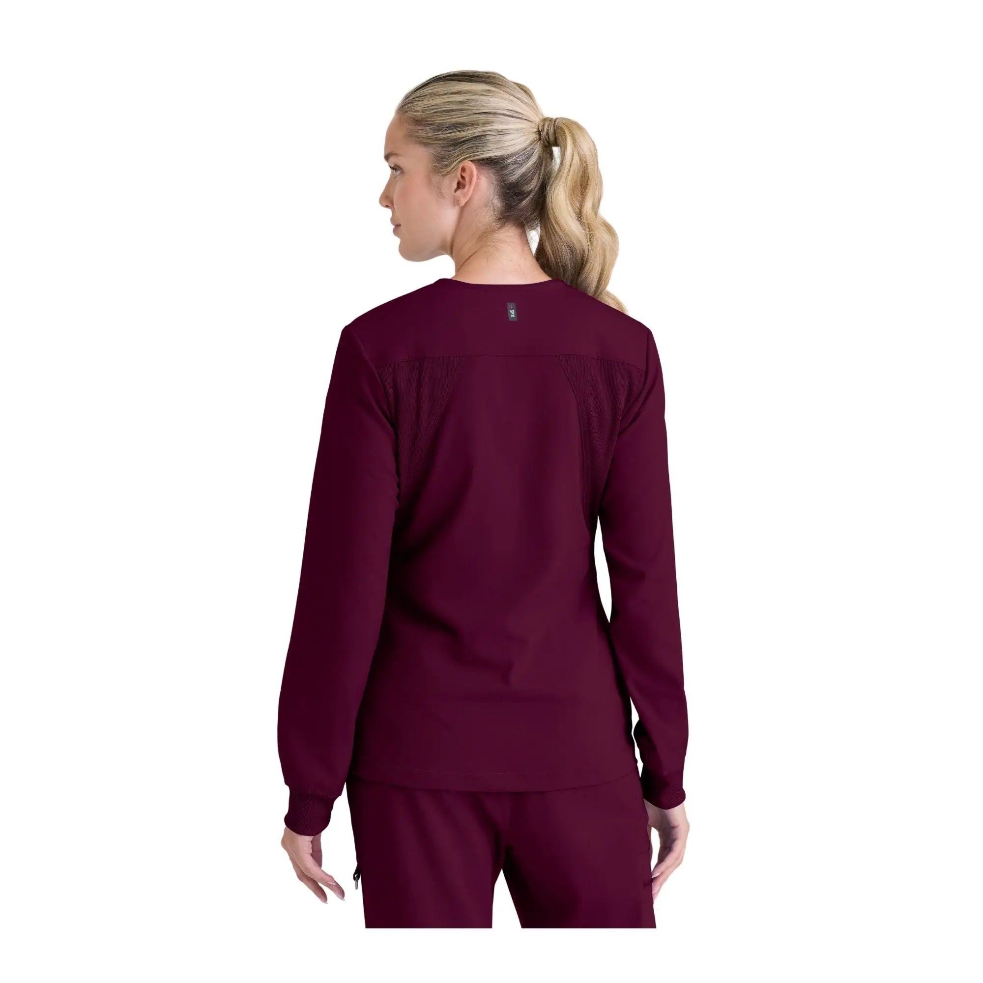 Mila - Chaqueta médica con cuello redondo - Mujer - Grey's Anatomy Stretch Grey's Anatomy 