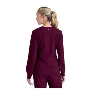 Mila - Chaqueta médica con cuello redondo - Mujer - Grey's Anatomy Stretch Grey's Anatomy 