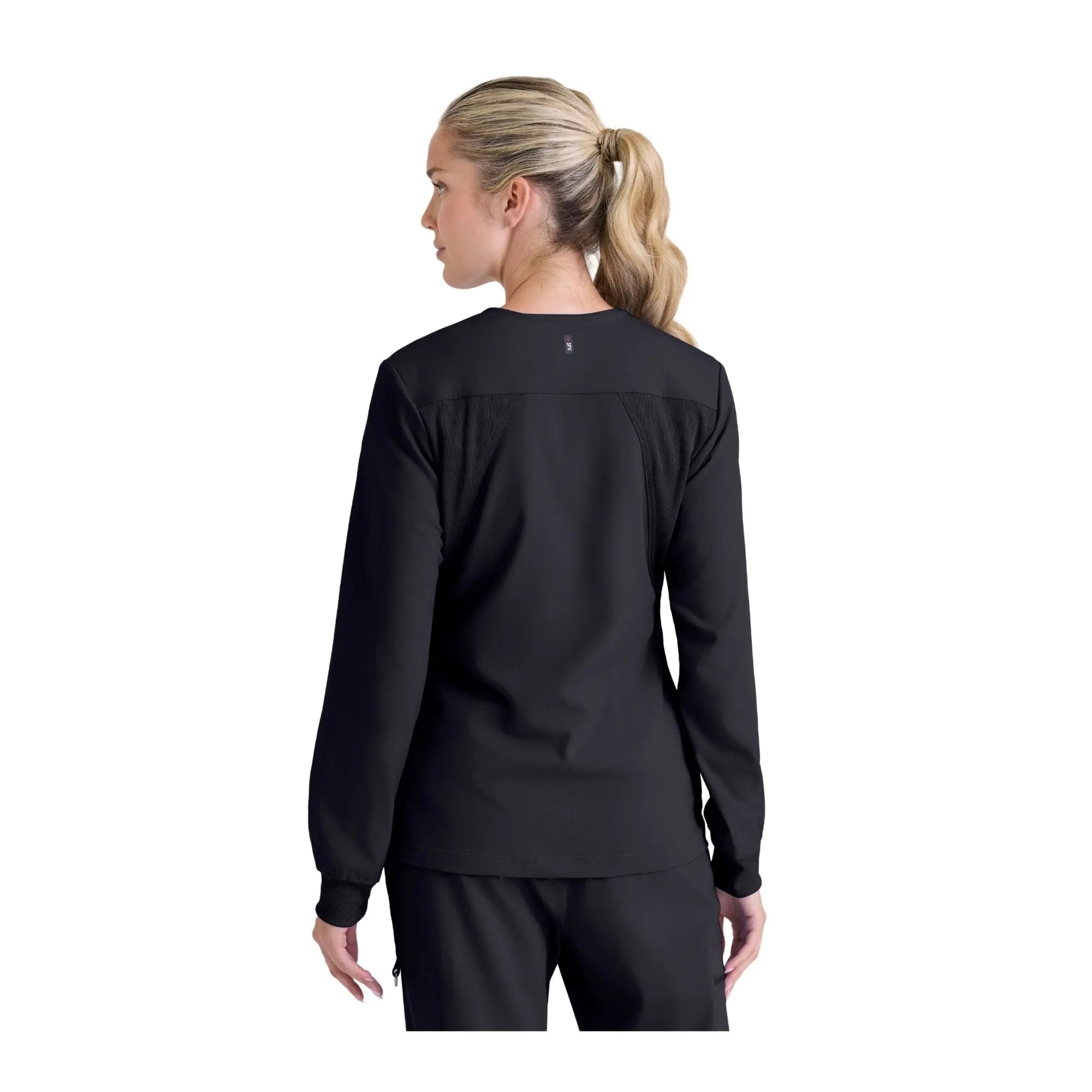Mila - Chaqueta médica con cuello redondo - Mujer - Grey's Anatomy Stretch Grey's Anatomy 