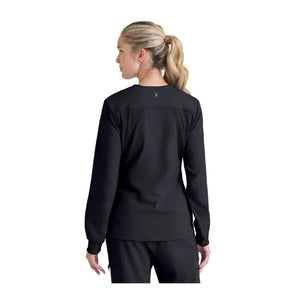 Mila - Chaqueta médica con cuello redondo - Mujer - Grey's Anatomy Stretch Grey's Anatomy 