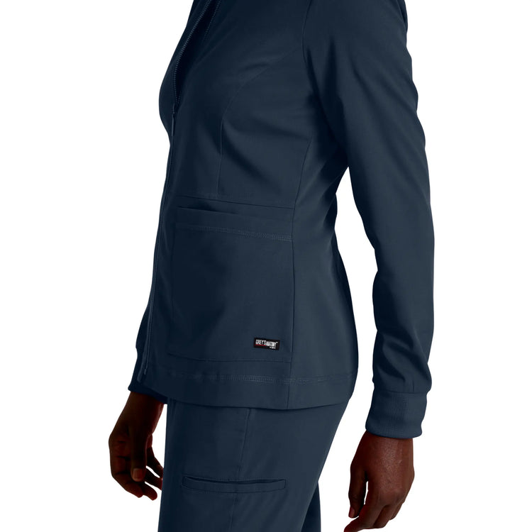 Millie - Veste médicale Zip - Femme - Grey’s Anatomy Stretch Grey’s Anatomy 