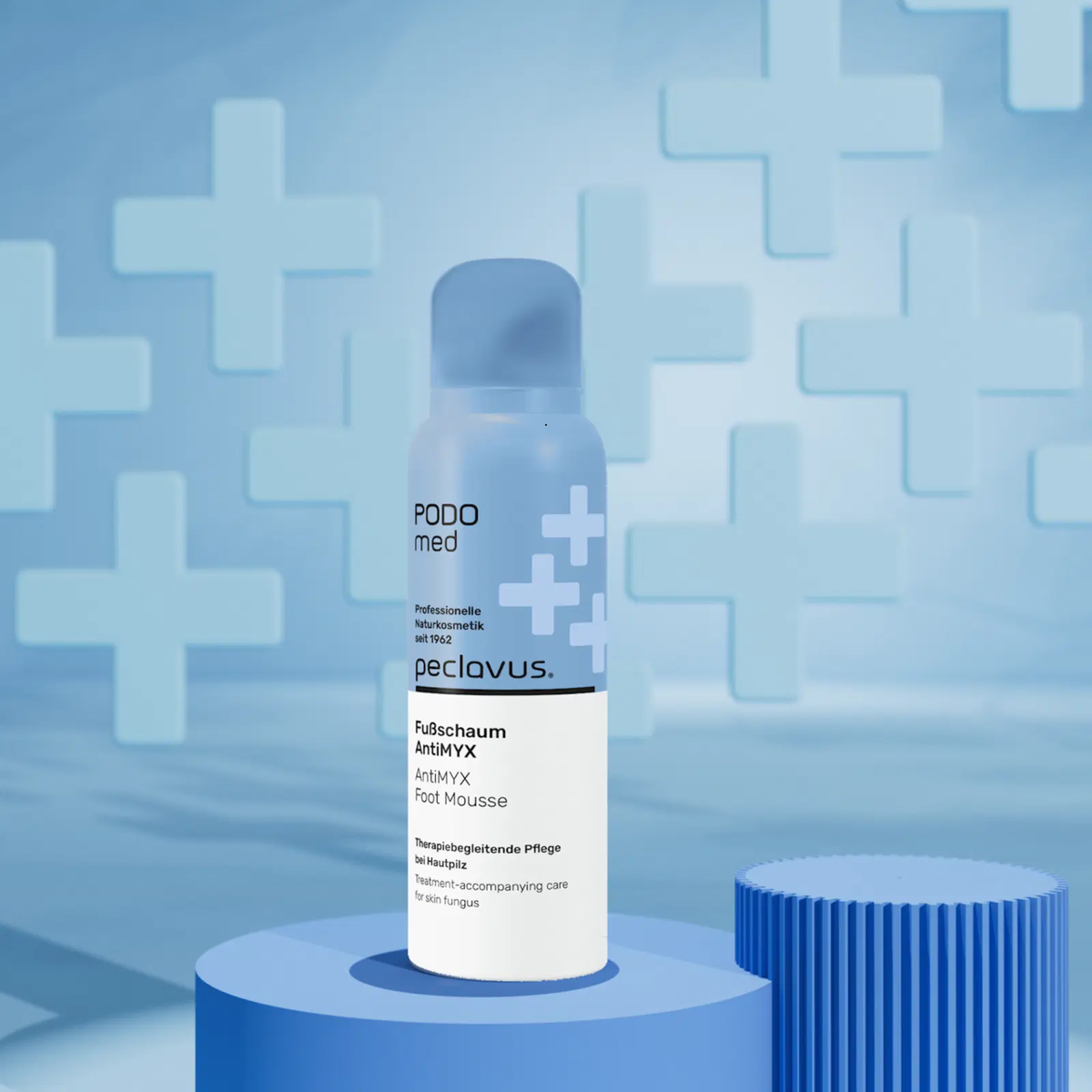 Mousse pour les pieds antimycosiques  - Plusieurs formats - Peclavus