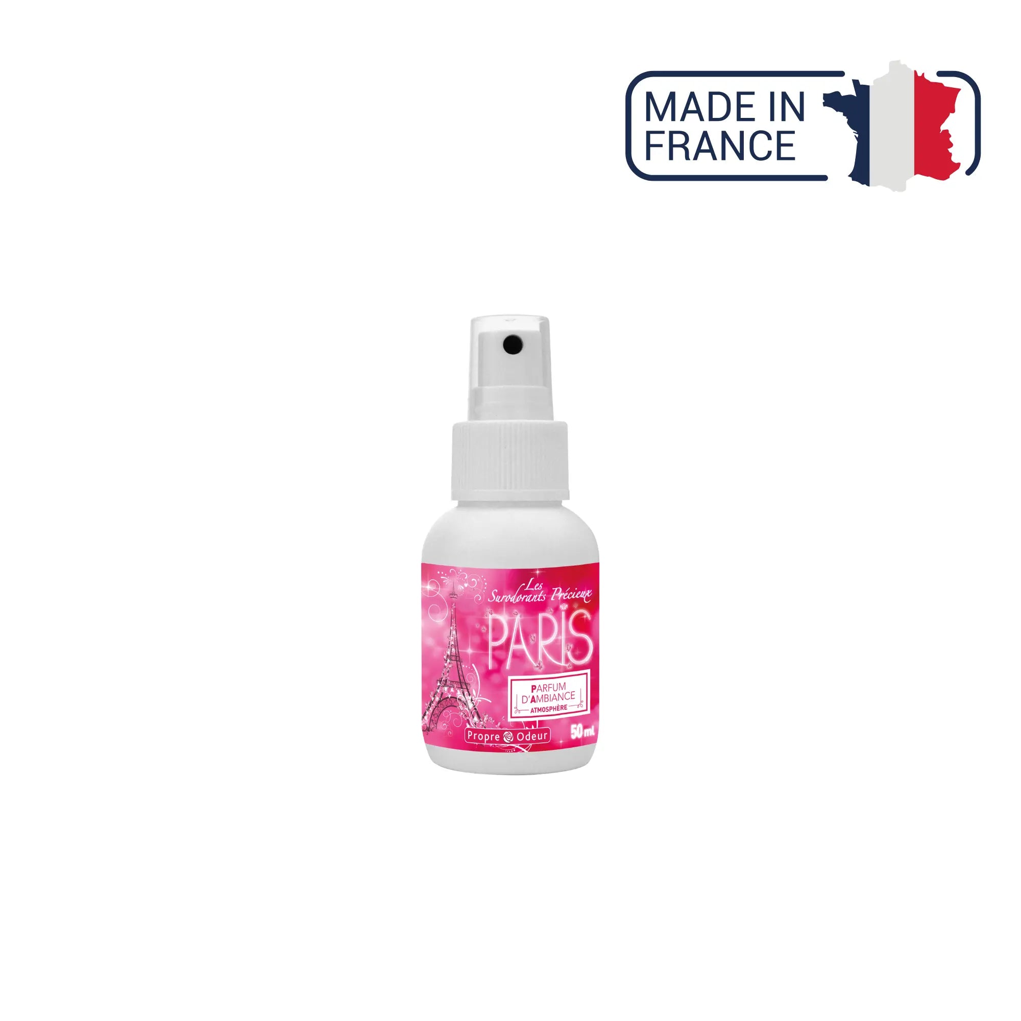 Parfum d'ambiance Surodorant précieux - 2 contenances / 4 senteurs - Sodel Propre Odeur 