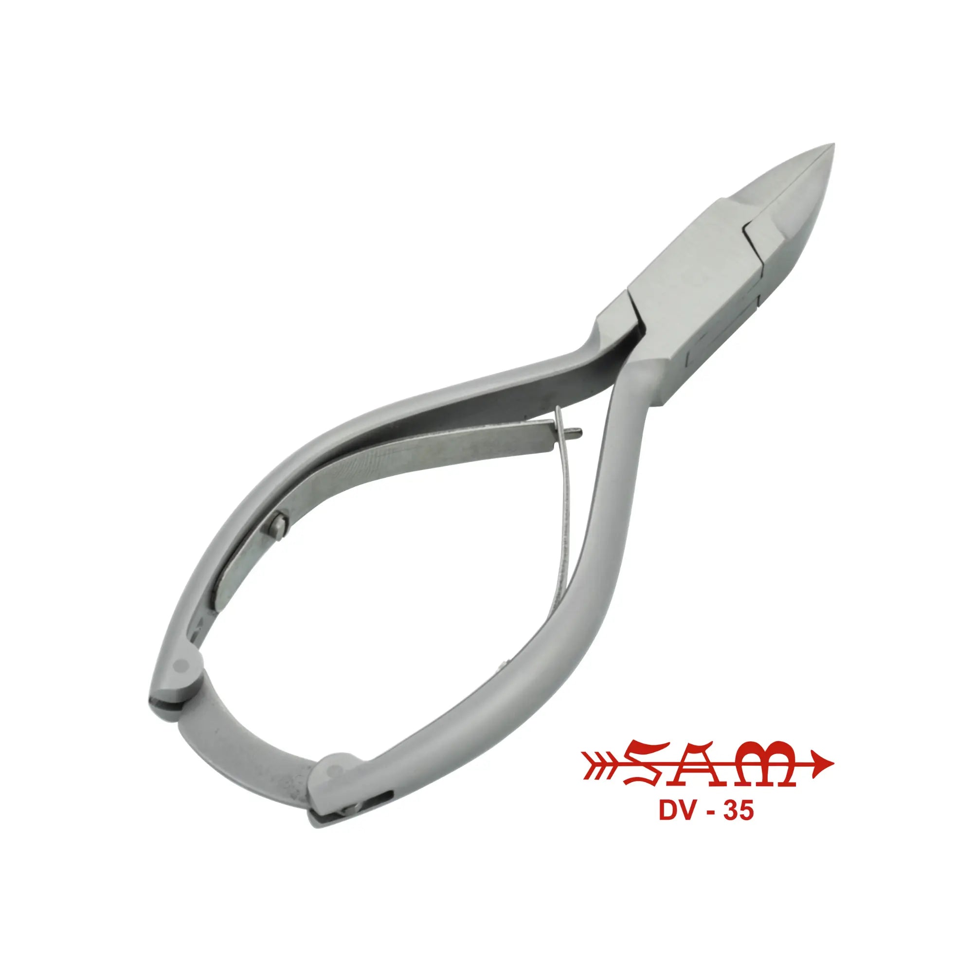 Nail pliers Stainless steel Satin finish Straight cut Dead
