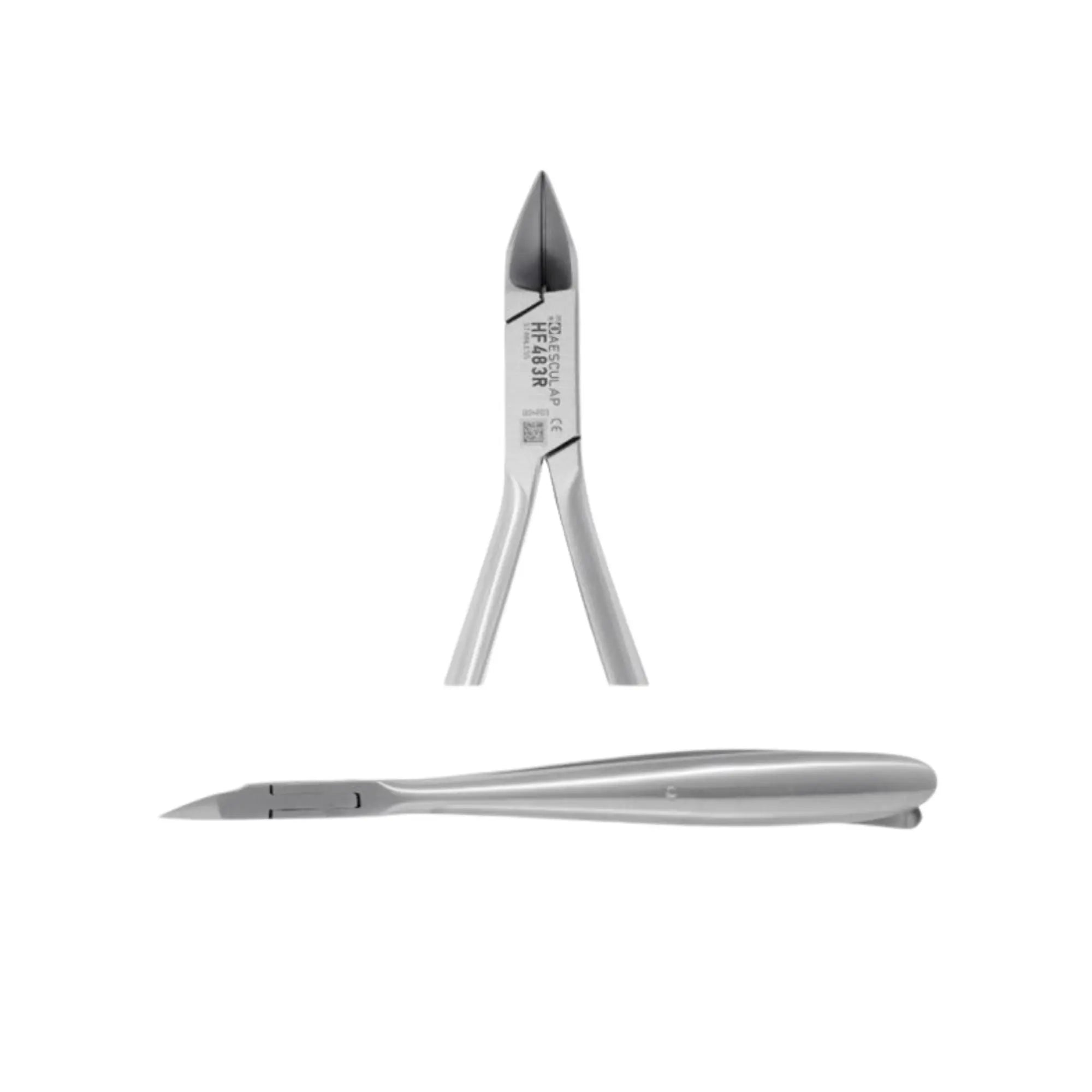 Pince à ongles - Coupe droite - Mors très fins - 13 cm - Aesculap - HF483R Aesculap 