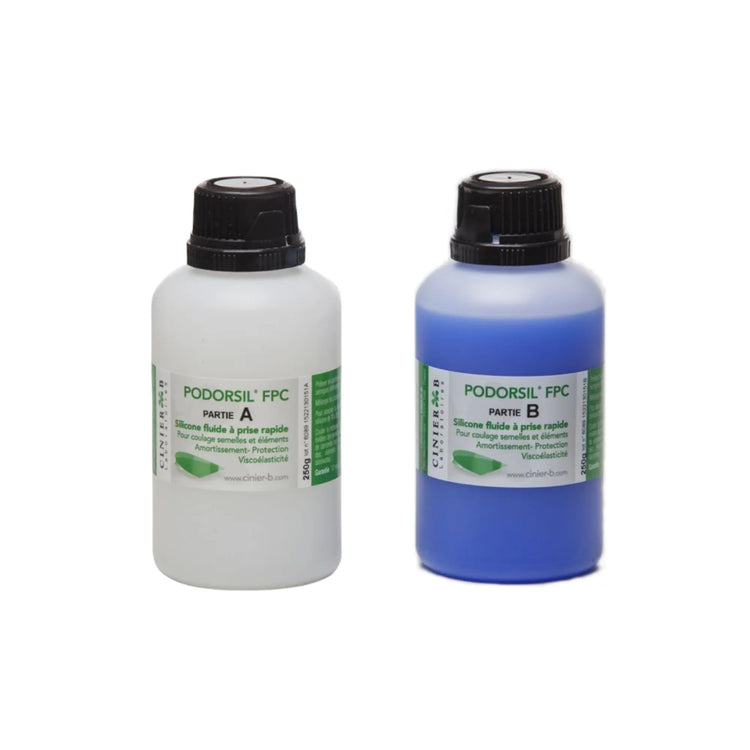 Podorsil FPC A+B - Silicone orthoplastie fluide - 2x250 ml - Podorsil Podorsil 
