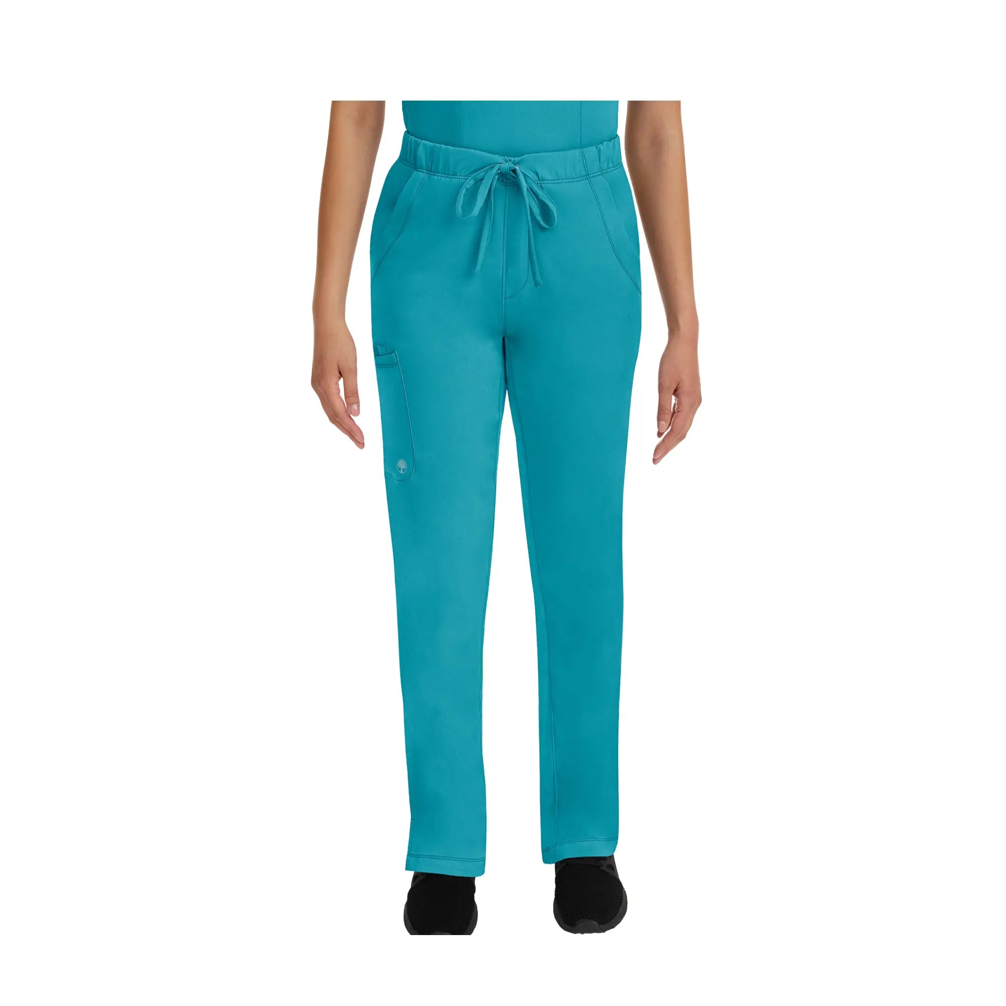 Rebecca - Pantalon évasé avec cordon de serrage - Femme - Healing Hands - Couleur 2 Healing Hands  Bleu CaraÏbes / 3XL
