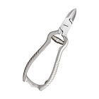 Forbicine per unghie - Taglio concavo - Ganasce coniche - 14 cm - Acciaio inox satinato - Elibasic