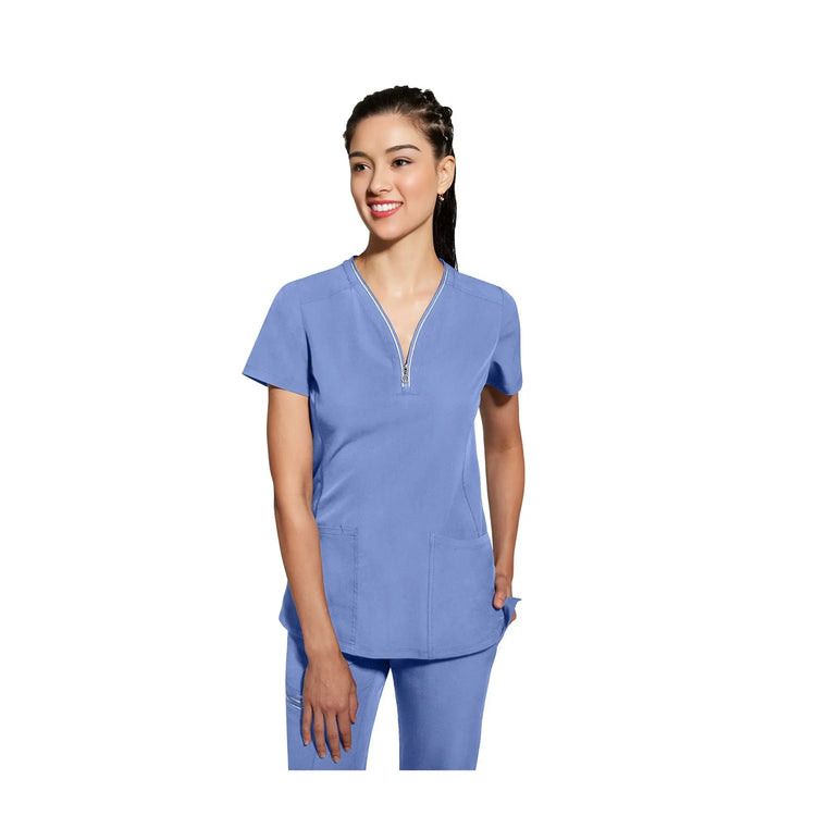 Sonia - Tunique col V zippé - Femme - Healing Hands Healing Hands 