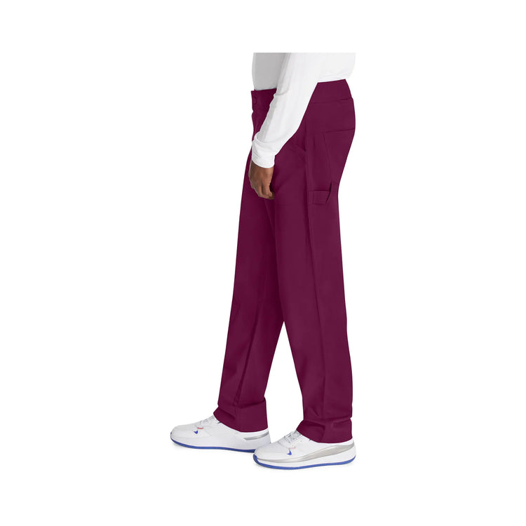 Tee shirt brodé poitrine en coton Rouge Tee shirt brodé poitrine en coton Rouge