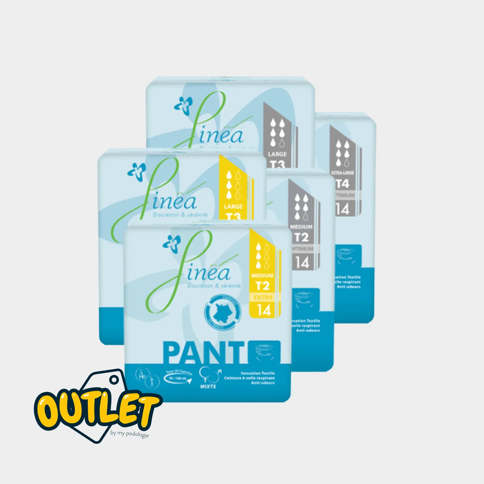 Intimo assorbente Finéa Pant - sacchetto da 14 pezzi - Finéa // Clearance ID Direct 