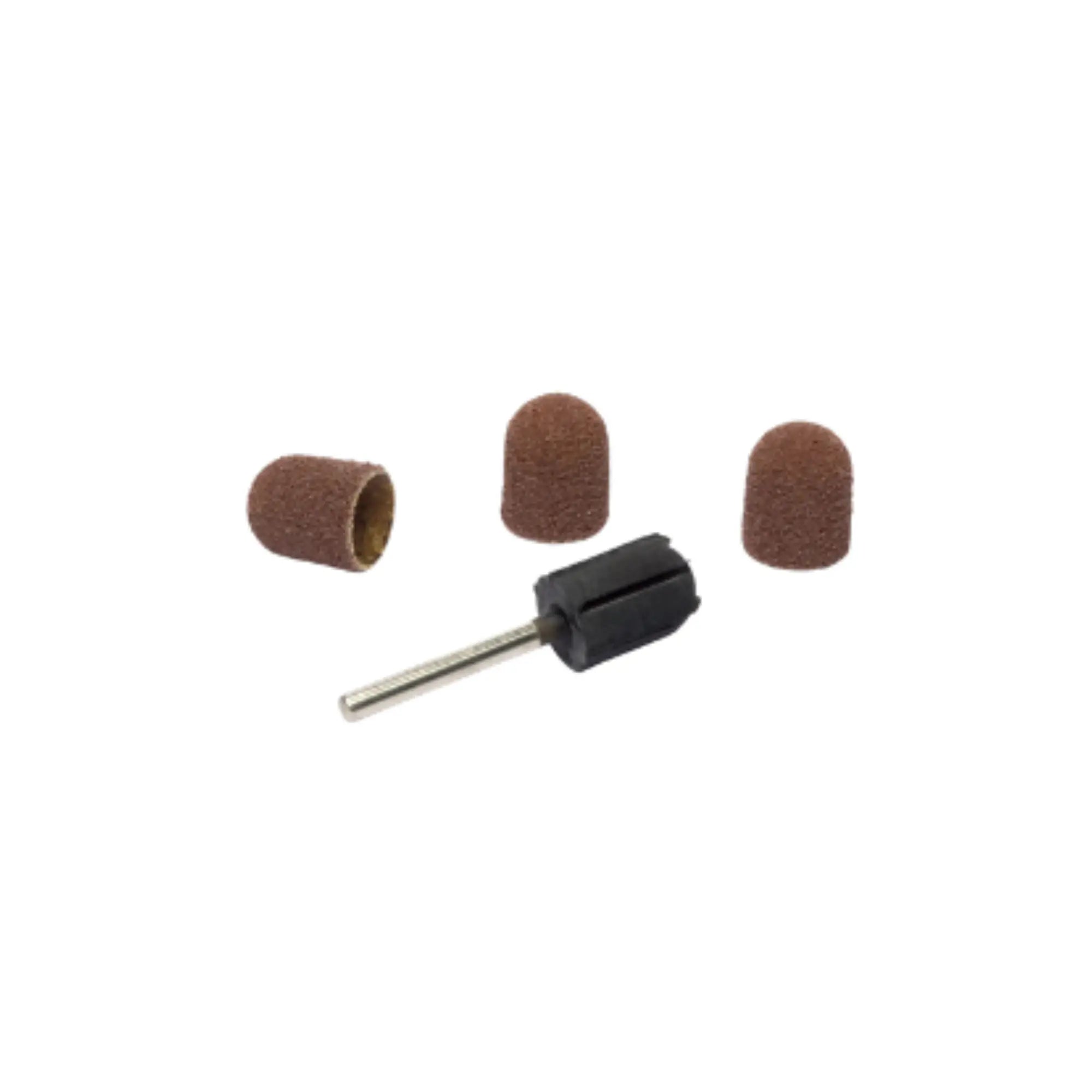 Support + 3 Capuchons émeri grain 80 - 2 diamètres - Laboratoires Cinier B Laboratoires Cinier B  10/15 mm