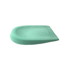 Talonnette en mousse latex avec léger rebord autour du talon - Shore 25-35 - Vert