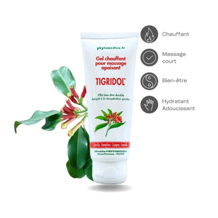 Gel calmante y calentador - Tigridol® - 2 capacidades - Phytomeda Laboratoires Phytomedica 