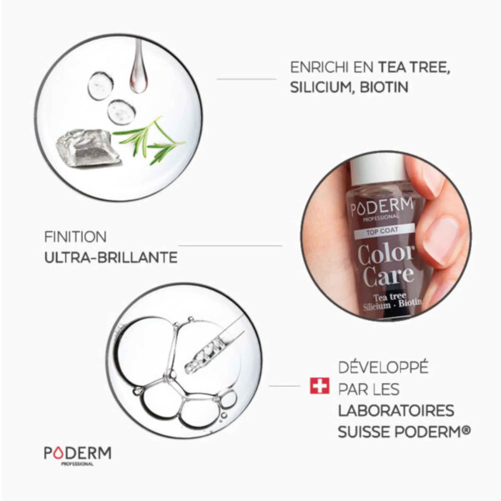 Poderm - Dissolvant sans acetone extra doux au tea tree - Retrait Poderm - Dissolvant sans acetone extra doux au tea tree - Retrait